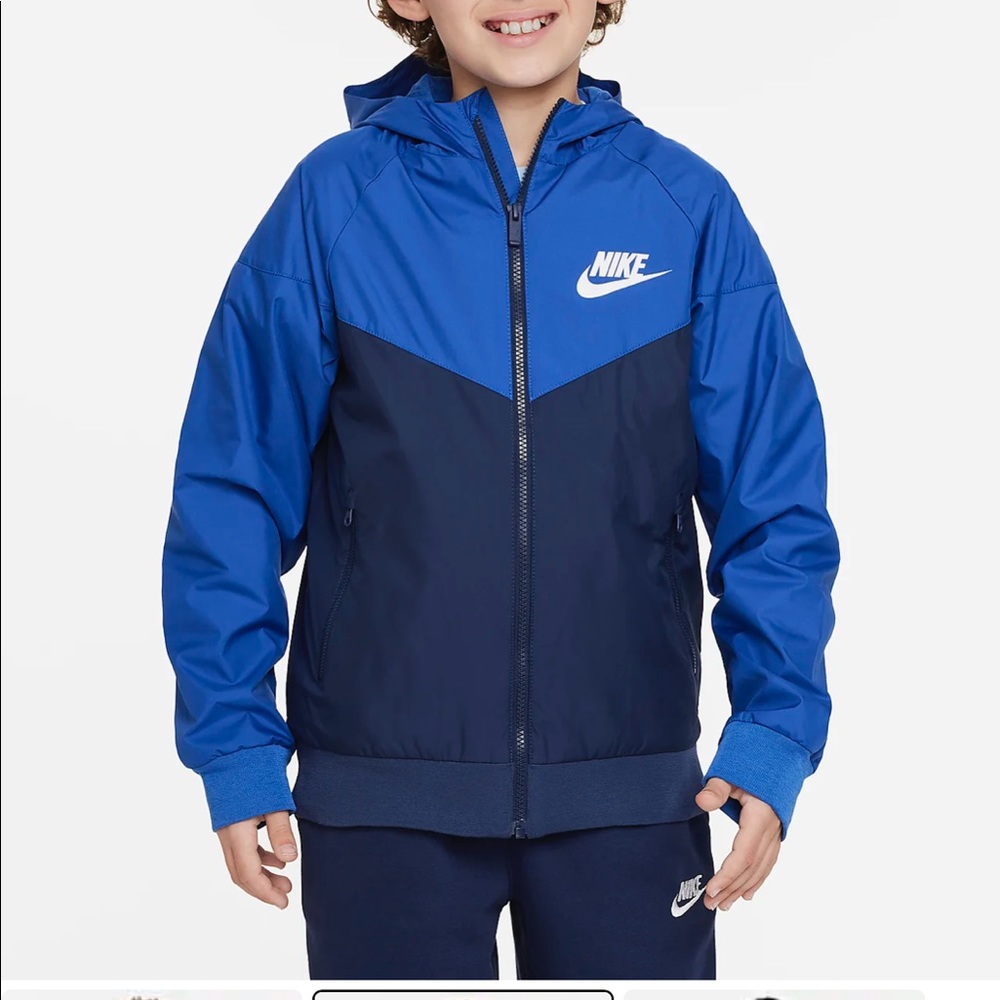 7 Boys Nike Windrunner windbreaker